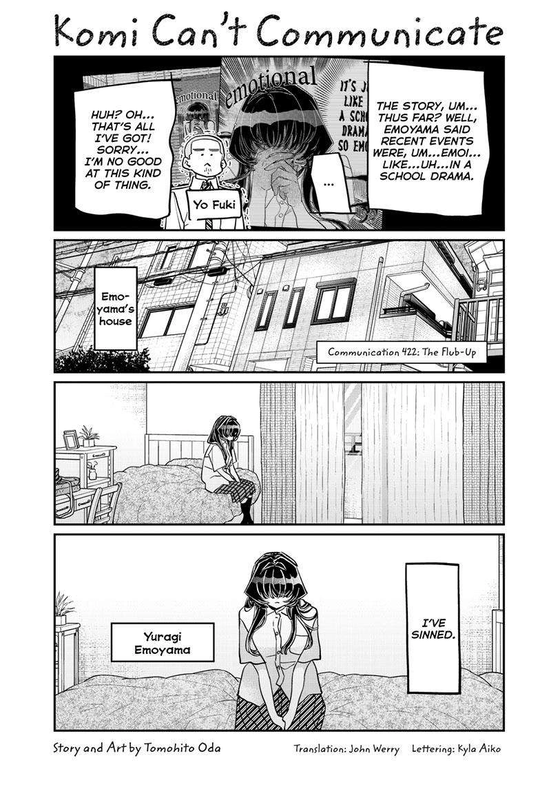 Komi-san wa Komyushou Desu Chapter 422 1